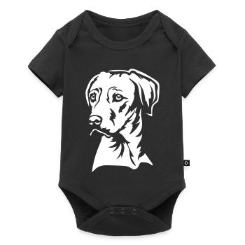 Rhodesian Ridgeback Head « Black Edition » - Body à manches courtes Premium Bébé - noir - Devant
