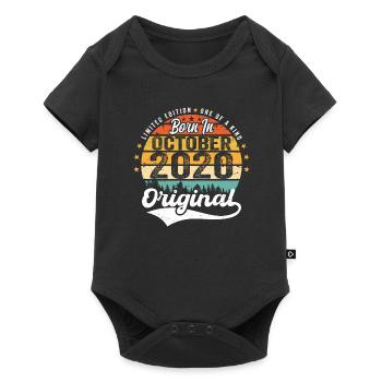 Legendary since October 2020 Limited Edition - Baby Premium Kurzarmbody - Schwarz - Vorne