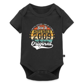 Legendary since November 2009 - 2009 - Baby Premium short-sleeve bodysuit - black - Front