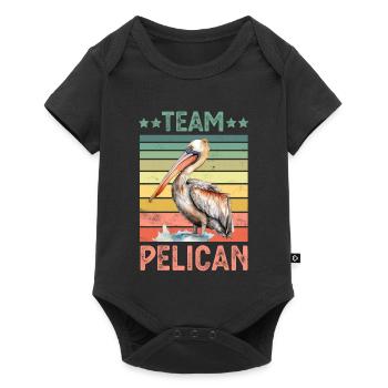 Pelican - Baby Premium short-sleeve bodysuit - black - Front
