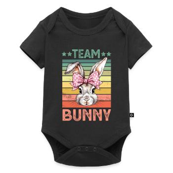 Rabbit Rabbit - Baby Premium short-sleeve bodysuit - black - Front