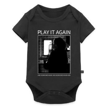 Trumpet - Baby Premium Kurzarmbody - Schwarz - Vorne