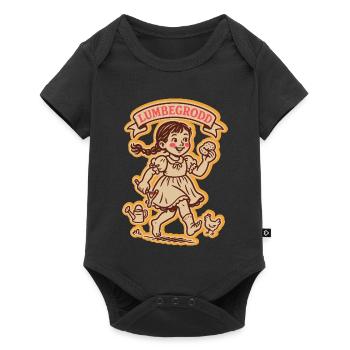 Badische Lumbegrodd - Baby Premium Kurzarmbody - Schwarz - Vorne