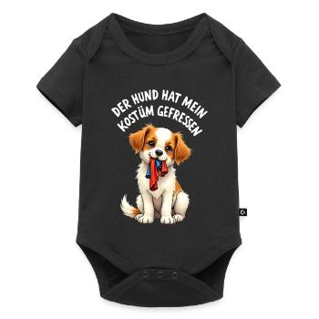 Dog Costume Eaten No Costume Funny Sayings - Baby Premium short-sleeve bodysuit - black - Front