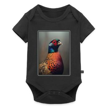 Faisans Faisan - Body à manches courtes Premium Bébé - noir - Devant