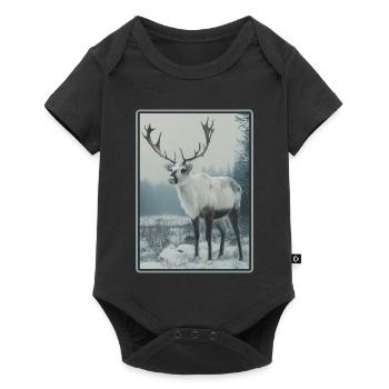 Renne Renne - Body à manches courtes Premium Bébé - noir - Devant