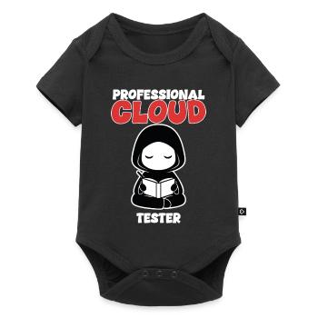 Humour Professional Cloud Tester Manga - Body à manches courtes Premium Bébé - noir - Devant