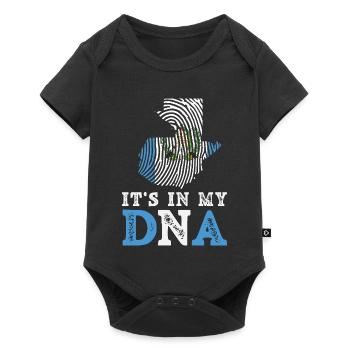 Guatemala Flag T-Shirt Pride & Home Chapín - Baby Premium short-sleeve bodysuit - black - Front
