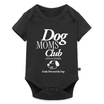 Dog Moms Club - Baby Premium short-sleeve bodysuit - black - Front