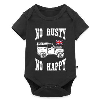 No_Rusty_No_Happy - Body à manches courtes Premium Bébé - noir - Devant