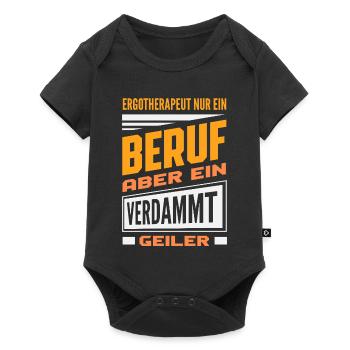 Ergotherapeut Beruf Geiler - Baby Premium Kurzarmbody - Schwarz - Vorne