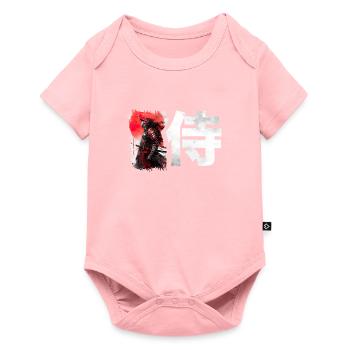 Japanese Kanji SAMURAI - Anime Shirt - Baby Premium short-sleeve bodysuit - rose - Front