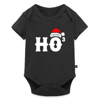 HoHoHo Noël - Body à manches courtes Premium Bébé - noir - Devant