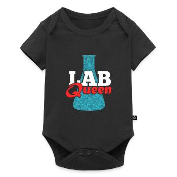Lab Queen Labor Chemistry Science Chemistry - Body à manches courtes Premium Bébé - noir - Devant