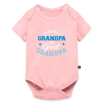 Great-grandfather - Baby Premium short-sleeve bodysuit - rose - Front