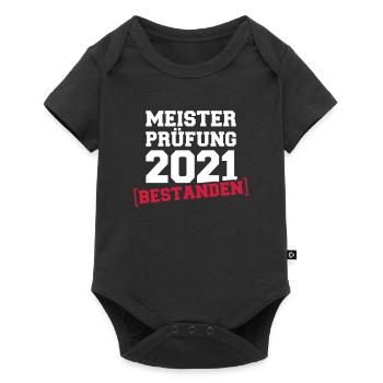 Meister 2021 - Baby Premium Kurzarmbody - Schwarz - Vorne