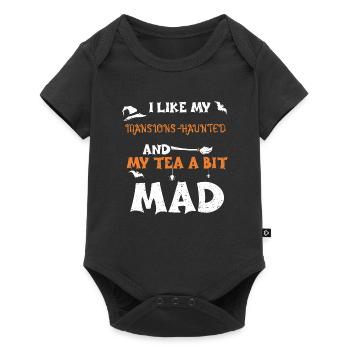 I like my Mansions-Haunted And M... - Baby Premium short-sleeve bodysuit - black - Front