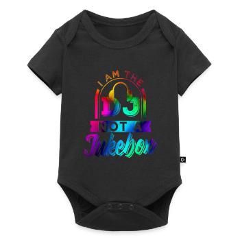 Dj - Body à manches courtes Premium Bébé - noir - Devant