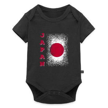 Japan flag - Baby Premium short-sleeve bodysuit - black - Front