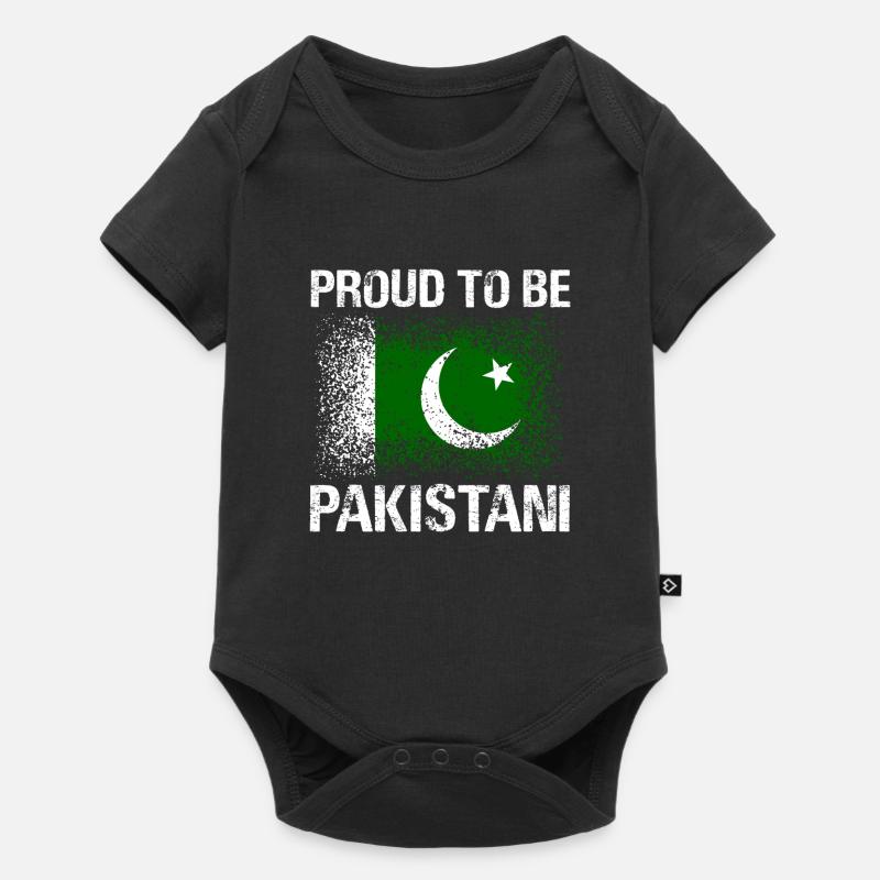 Pakistan - Body à manches courtes Premium Bébé - noir