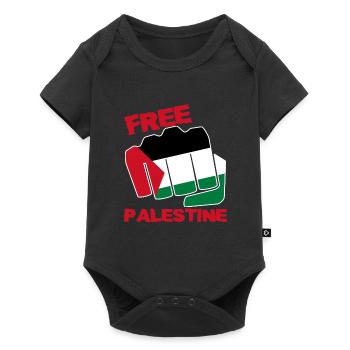 Palestine - Baby Premium short-sleeve bodysuit - black - Front