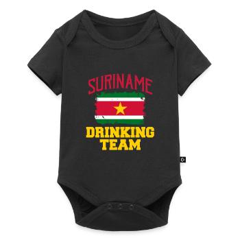 suriname - Body à manches courtes Premium Bébé - noir - Devant