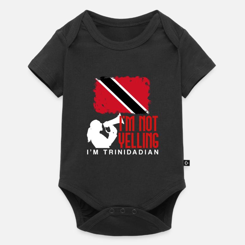 Trinidad Tobago - Baby Premium short-sleeve bodysuit - black