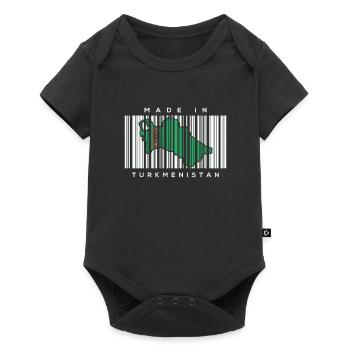 Turkmenistan - Body à manches courtes Premium Bébé - noir - Devant