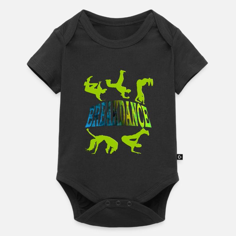Breakdance - Body à manches courtes Premium Bébé - noir
