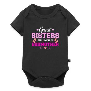 Godmother - Baby Premium short-sleeve bodysuit - black - Front