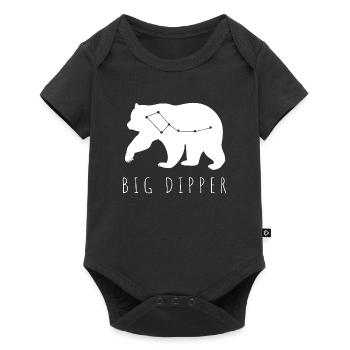 Big Dipper - Baby Premium short-sleeve bodysuit - black - Front