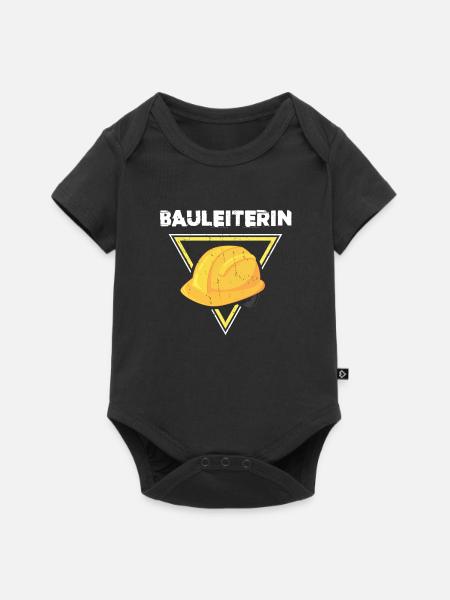 Bauleiterin - Bauarbeiter Kostüm - - Baby Premium Kurzarmbody - Schwarz