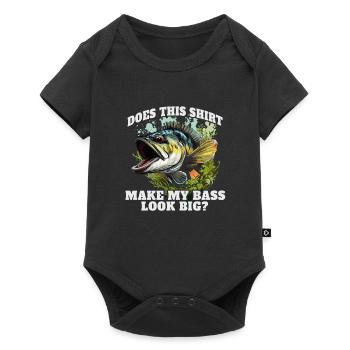 Life, Freedom and the Persecution of Fish - Baby Premium short-sleeve bodysuit - black - Front