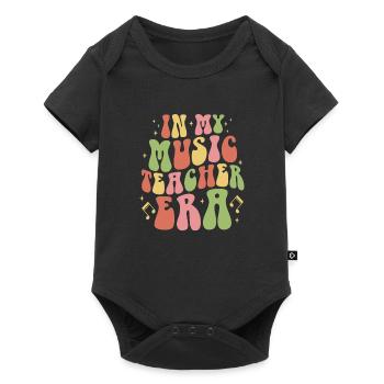 À l’époque de mon professeur de musique, musicien d’école - Body à manches courtes Premium Bébé - noir - Devant