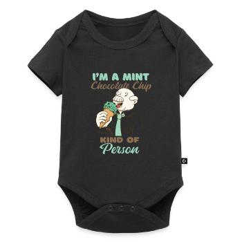 I'm A Mint Chocolate Chip Kind Of Person - Baby Premium short-sleeve bodysuit - black - Front