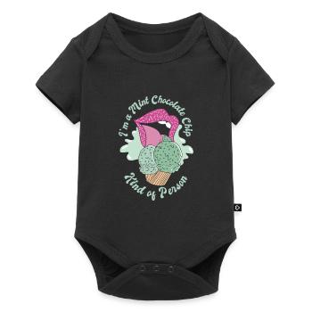 I'm A Mint Chocolate Chip Kind Of Person - Baby Premium short-sleeve bodysuit - black - Front
