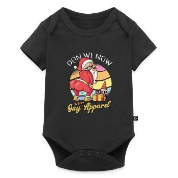 Don We Now Our Gay Apparel for a Gay Christmas - Baby Premium short-sleeve bodysuit - black - Front
