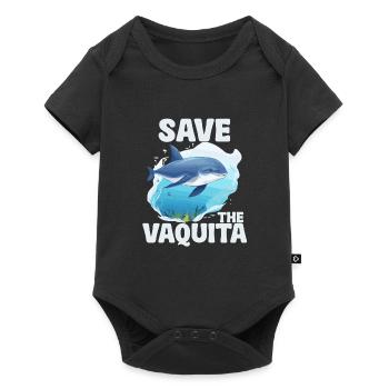 Save the Vaquita Porpoise Cochito - Baby Premium short-sleeve bodysuit - black - Front