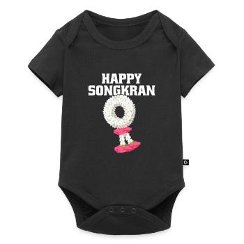 Happy SongCrane Fest Thailand - Baby Premium short-sleeve bodysuit - black - Front
