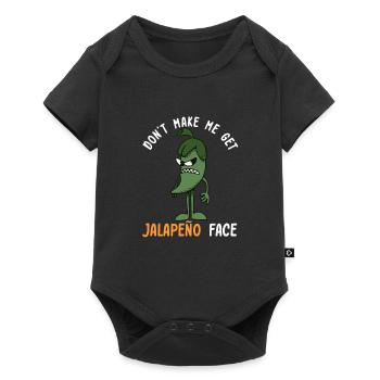 Don't let me get the jalapeno face - - Baby Premium short-sleeve bodysuit - black - Front