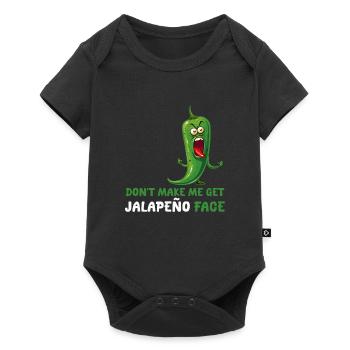 Don't let me get the jalapeno face - - Baby Premium short-sleeve bodysuit - black - Front