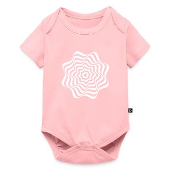 Optical Illusion - Fascinating Visuals - Baby Premium short-sleeve bodysuit - rose - Front