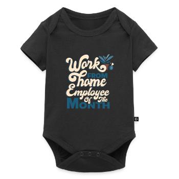 Working From Home - Employee of the Month - Baby Premium short-sleeve bodysuit - black - Front