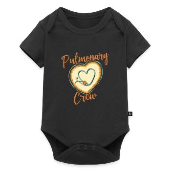 Équipe de pneumologie - Santé respiratoire - Body à manches courtes Premium Bébé - noir - Devant