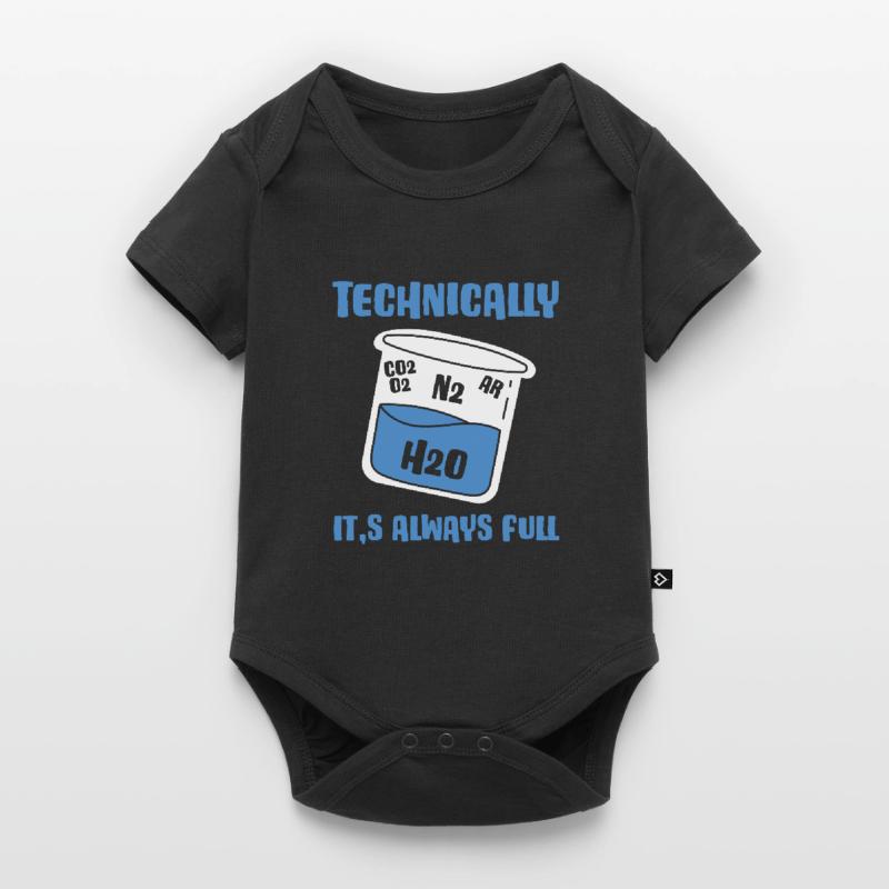 Technically, it's always crowded - Baby Premium short-sleeve bodysuit
