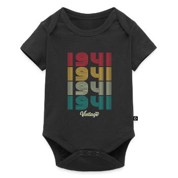 83 Years Old Vintage 1941 Limited Edition 83rd - Baby Premium short-sleeve bodysuit - black - Front