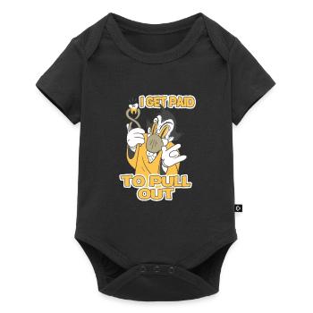 Tooth Fairy: Humorous Sayings - Baby Premium short-sleeve bodysuit - black - Front