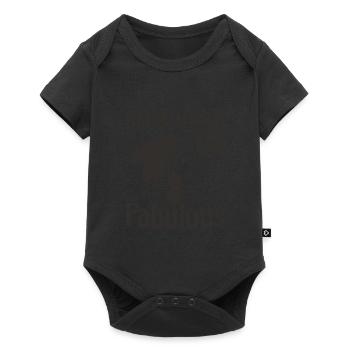 Cette reine noire donne un look fabuleux à 46 ans - 46e - Body à manches courtes Premium Bébé - noir - Devant