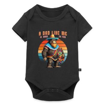 A Dad Like Me Is Hard To Find - Mexican Bigfoot - Baby Premium short-sleeve bodysuit - black - Front