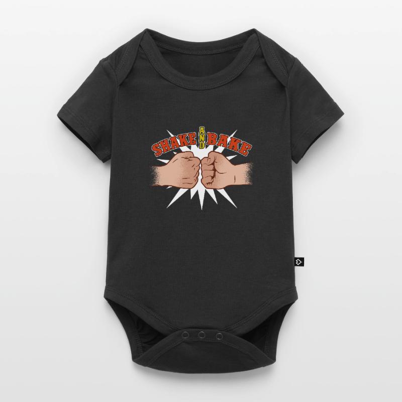Shake And Bake Fauststoß Spaß Design Baby Premium Kurzarmbody